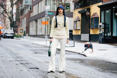 See what the models are wearing off-duty during NYFW Day 4-7