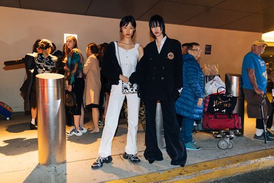 See what the models were wearing off-duty after LV's cruise show yesterday