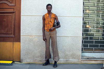 See what the models wore off-duty during MFW Men's, Pt.2