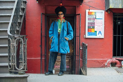 See what the models were wearing off-duty during NYFW: Men's
