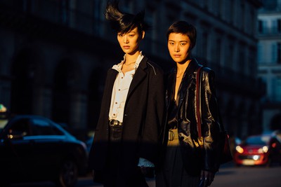 See what the models were wearing off-duty during Paris Couture Week! Pt.2