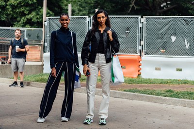 See what the models are wearing off-duty during NYFW! Days 1&2