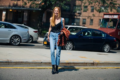 See what the models are wearing off-duty during NYFW! Days 3-5