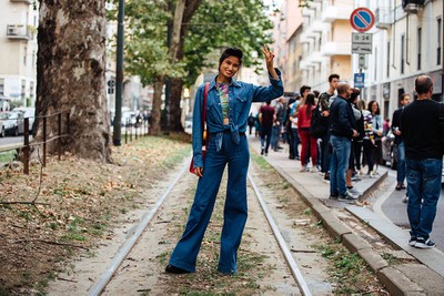 See what the models are wearing off-duty in Milan! Day 5