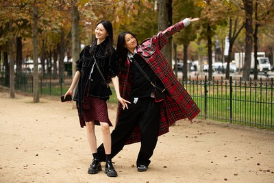 See what the models are wearing off-duty in Paris! Days 7&8
