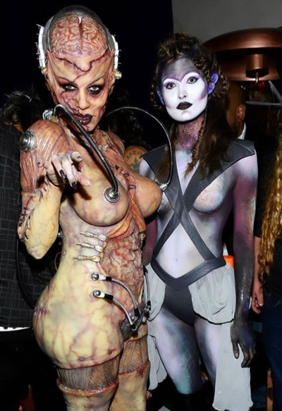 What they were: See what the models dressed as for Halloween