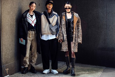 See what the models are wearing off-duty in New York! Days 4&5