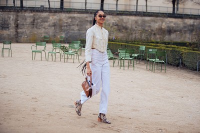 See what the models are wearing off-duty in Paris! Days 1&2
