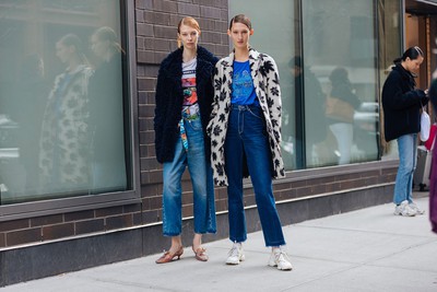 See what the models are wearing off-duty in New York! Days 1&2