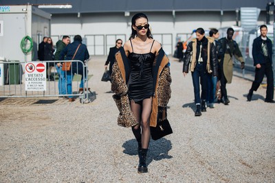 See what the models are wearing off-duty in Milan! Days 3-5