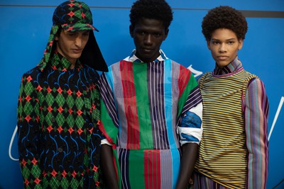 Kenneth Ize Constructs A Vivid, Optimistic Collection To Kick Off PFW