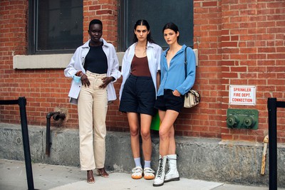 See what the models are wearing off-duty during NYFW! Days 1&2