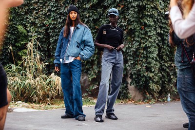 See what the models are wearing off-duty during MFW S/S 22! Final day