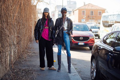 See what the models are wearing off-duty during MFW F/W 22! Days 3-5