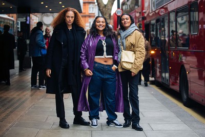 See what the models are wearing off-duty during LFW F/W 22! Days 1-3
