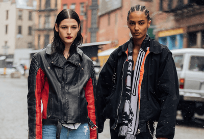 See what the models are wearing off-duty during NYFW F/W 22! Days 1-3
