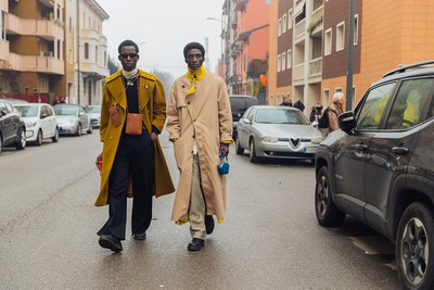 See What the Models Are Wearing Off-Duty During MFW Menswear F/W 23! Days 3–4