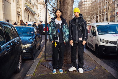 See What the Models Are Wearing Off-Duty During PFW Menswear F/W 23! Day 3