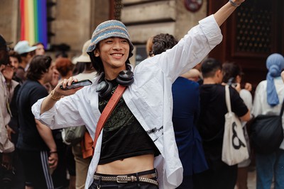 See What the Models Are Wearing Off-Duty During PFW Menswear S/S 24! Days 1–2