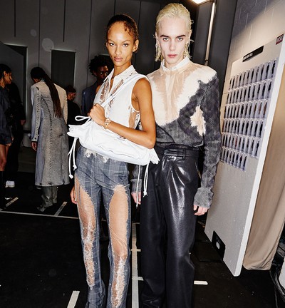 Glenn Martens' Blurred Realities for Diesel’s F/W 24 Show
