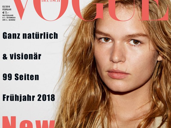 Vogue Germany's cover girls Anna, Raquel, Grace and Faretta face off