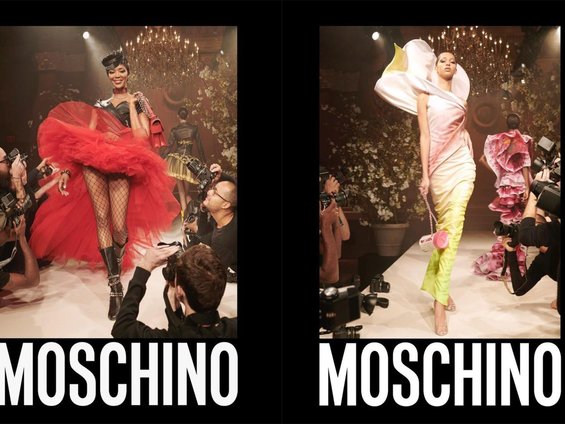 Moschino Breaks Ground with Spring Florals