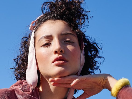model of the week: Helena Vie embraced her natural curls and ended up shooting for Vogue Brazil
