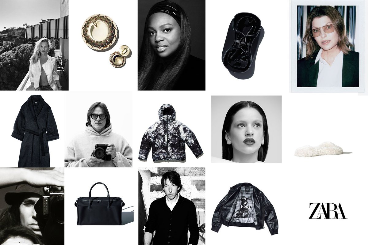Zara Taps Kate Moss, Mario Sorrenti, Steven Meisel, Pat McGrath 