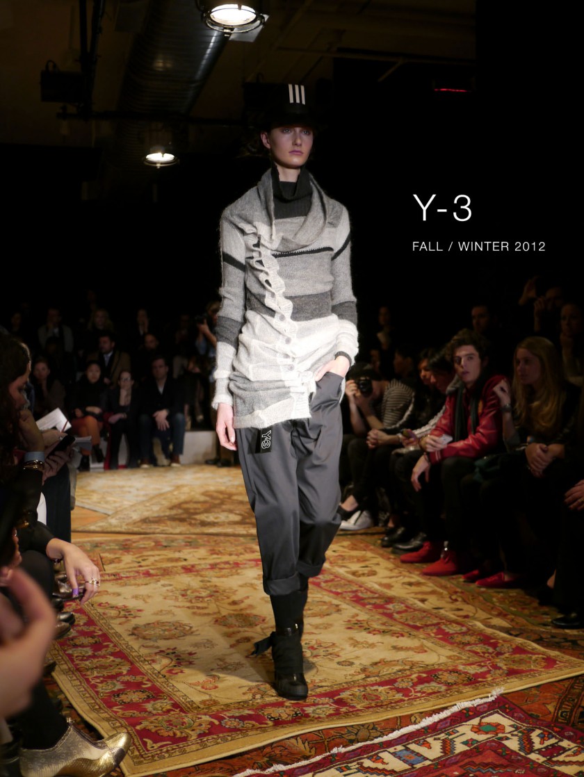 Y-3 F/W 2012 | models.com MDX