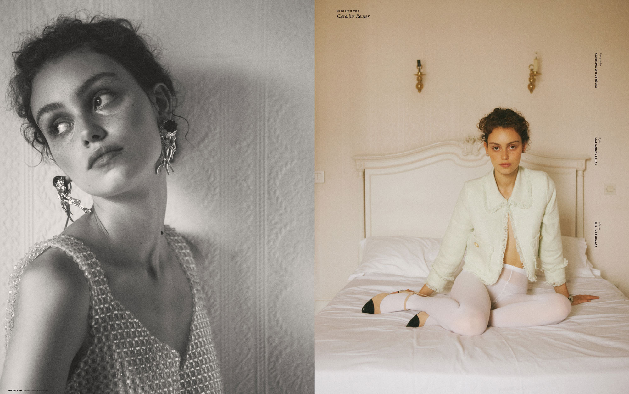 Couture Catwalker Caroline Reuter Got Her Start Right Here on MDC | NEWfaces