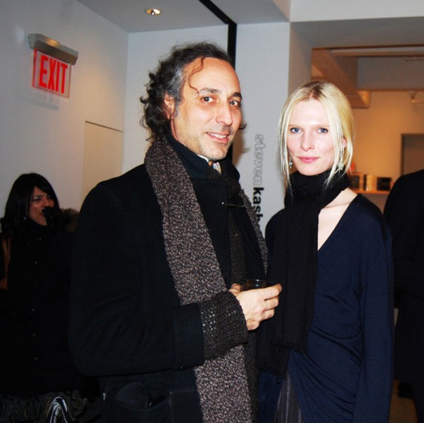 Christina Kruse and hairstylist Bob Recine.