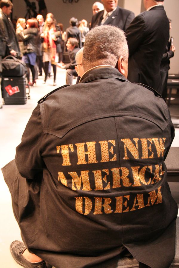 Andre Leon Talley wears his heart on his back