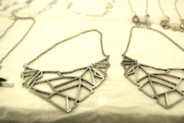 Details of necklaces at Erin Wasson Details of necklaces at Erin Wasson