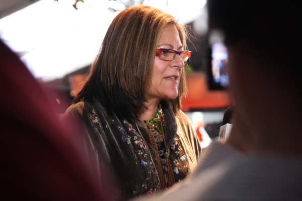 Fern Mallis on the first day of the last season at the Tents Fern Mallis on the first day of the last season at the Tents