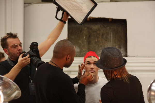 Bobby/Ford Phillip Lim Men backstage Bobby/Ford Phillip Lim Men backstage