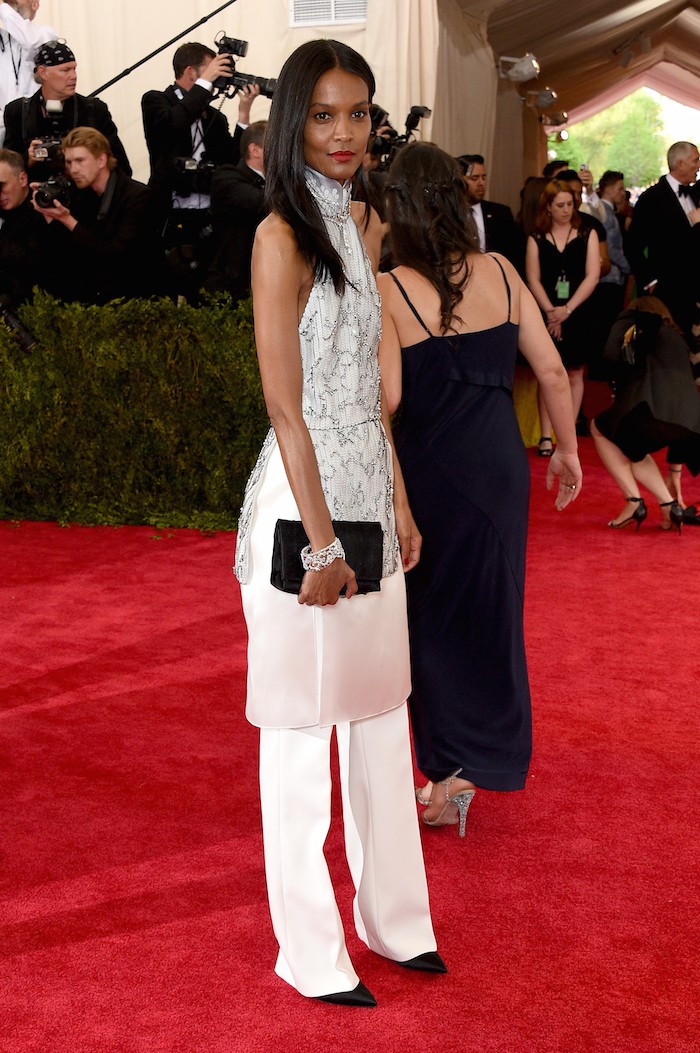 NEW YORK, NY - MAY 04:  Liya Kebede attends the "China: Through The Looking Glass" Costume Institute Benefit Gala at the Metropolitan Museum of Art on May 4, 2015 in New York City.  (Photo by Larry Busacca/Getty Images)