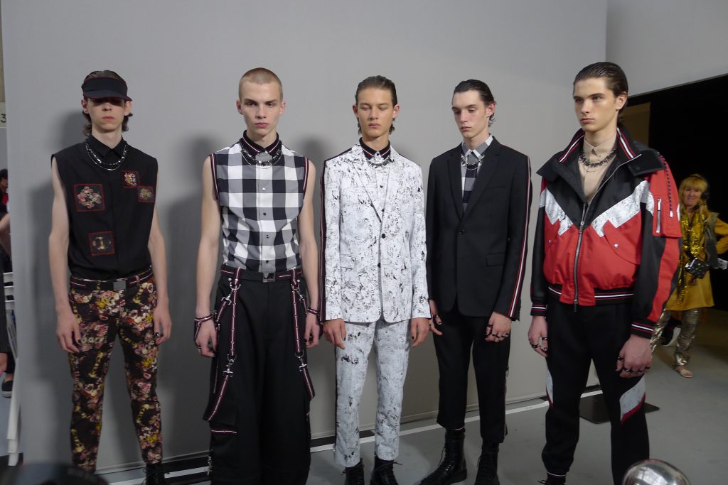 Backstage at Kenzo, Dior Homme, Balmain – Of The Minute