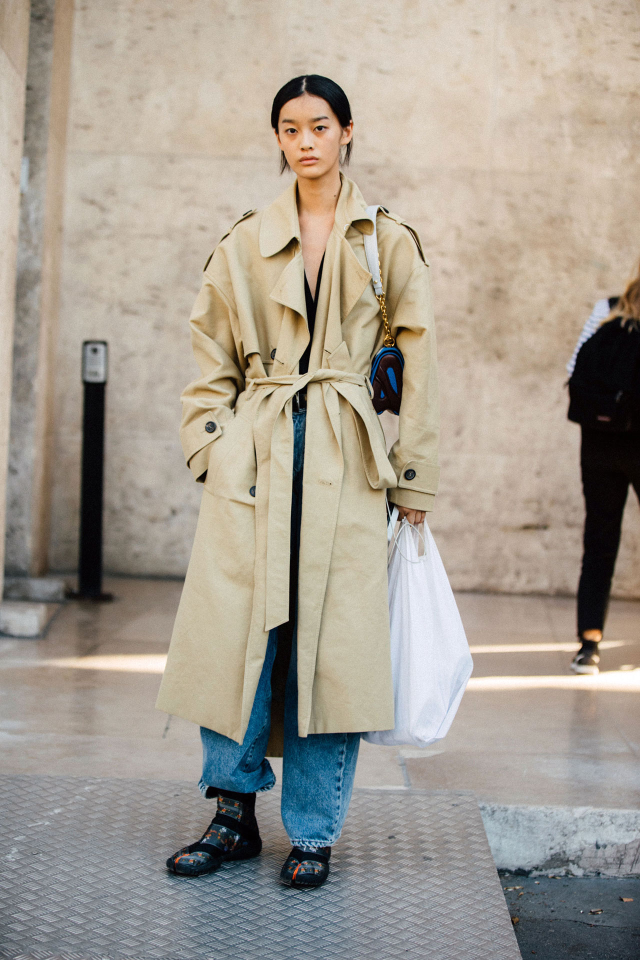 See what the models are wearing off-duty during Paris Fashion Week ...