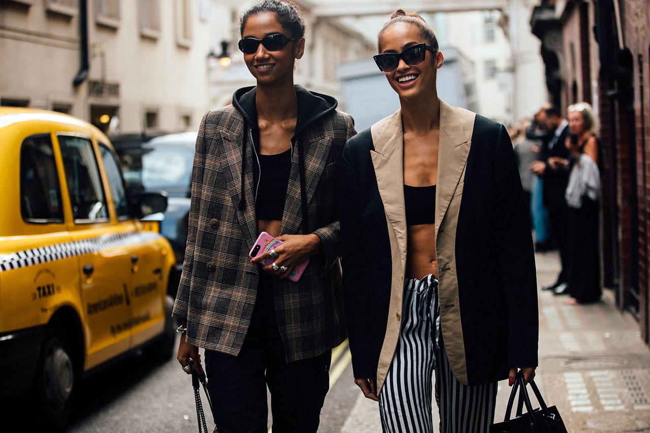 See what the models are wearing off-duty during London Fashion Week ...