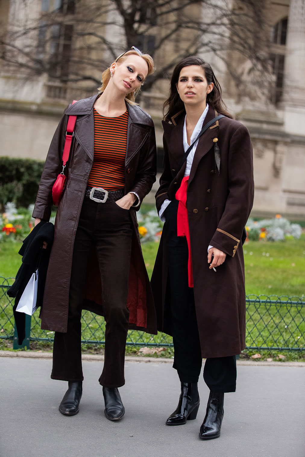 See what the models are wearing off-duty in Paris! Days 4&5 – Of The Minute