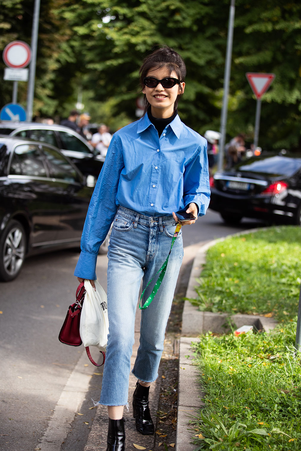 See what the models are wearing off-duty in Milan! Days 1&2 – Of The Minute