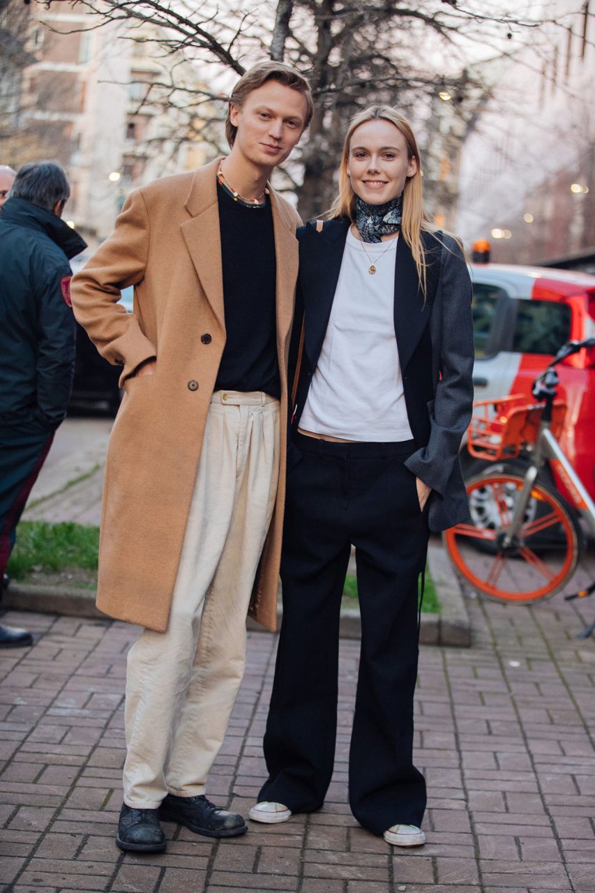 See what the models are wearing offduty in Milan! Days 35 Of The Minute