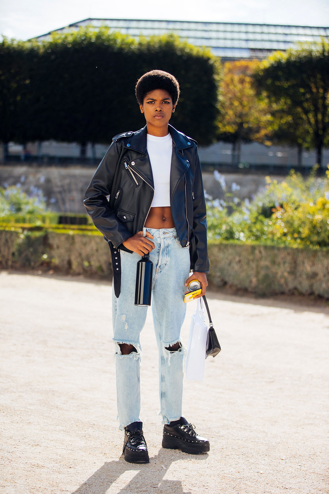 See what the models are wearing off-duty during PFW S/S 22! Days 1&2 ...