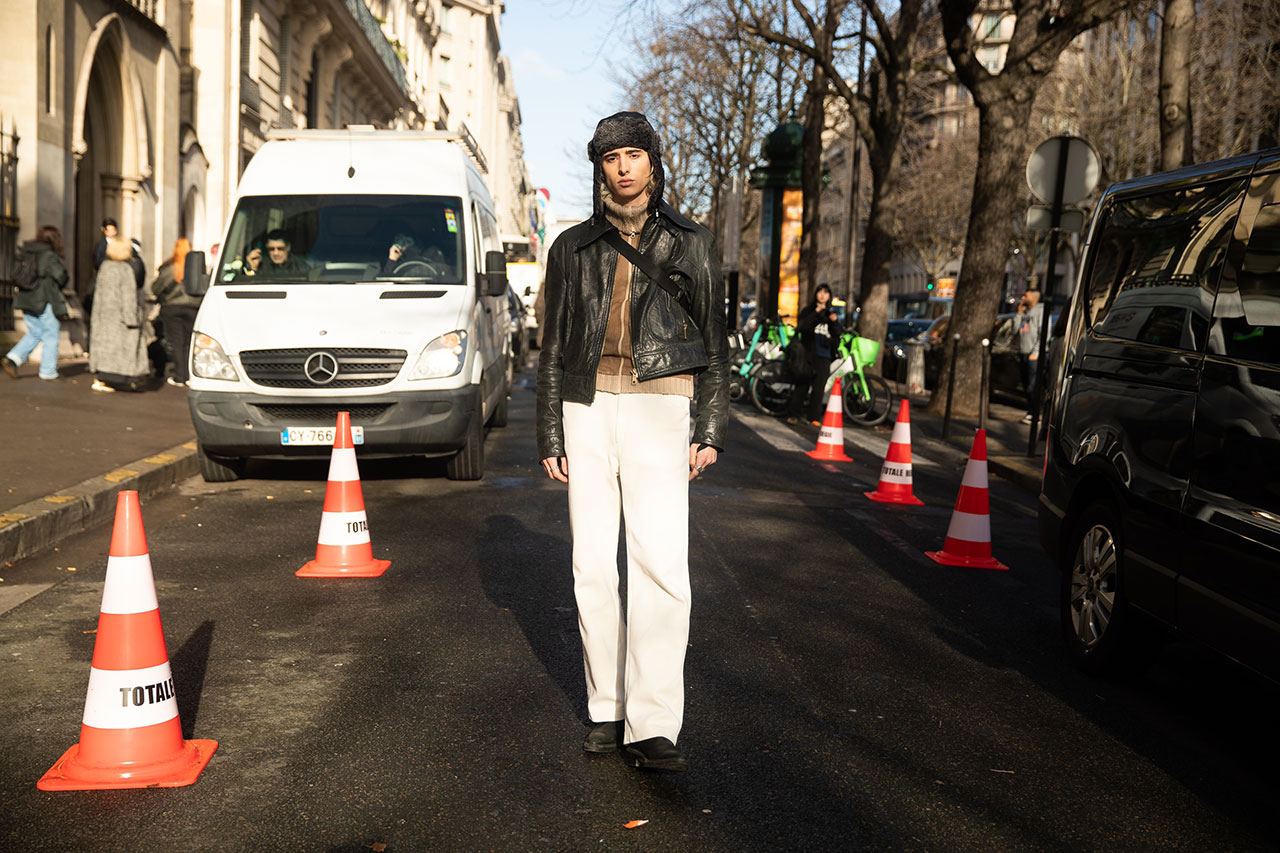 See What the Models Are Wearing Off-Duty During PFW Menswear F/W 23 ...